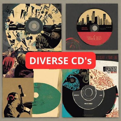 Diverse muziek voor ouderen (CDs)